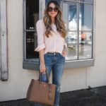 Pink Button Down Top