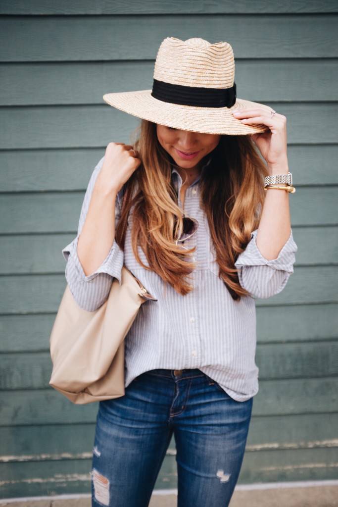 striped shirt