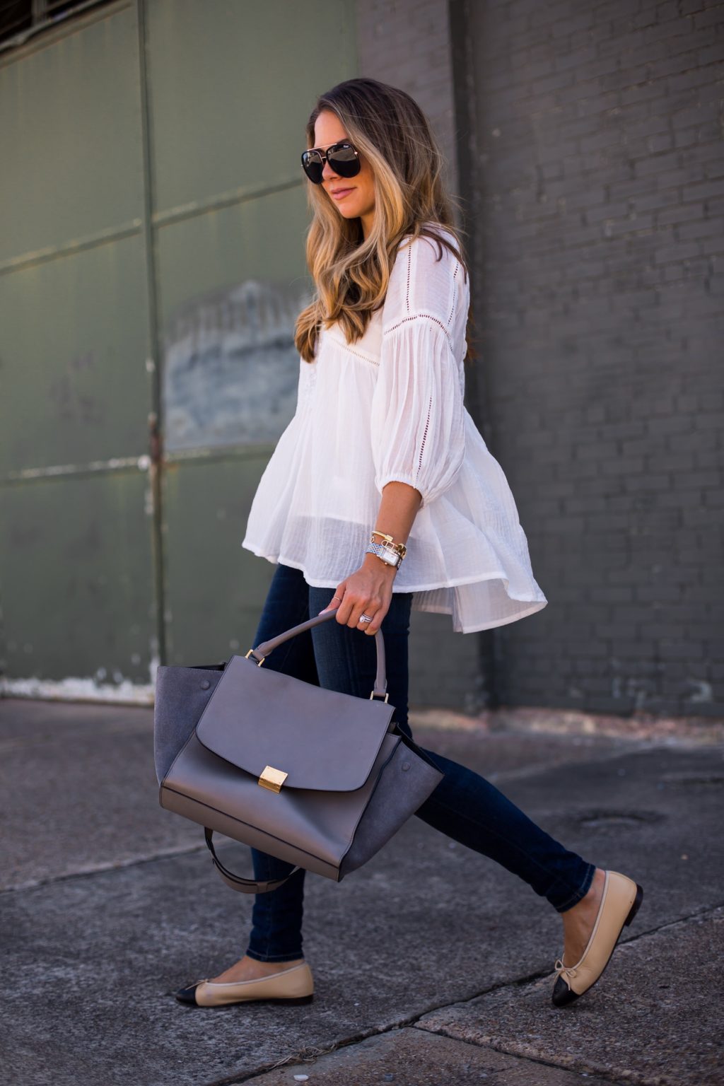 White Lace Blouse