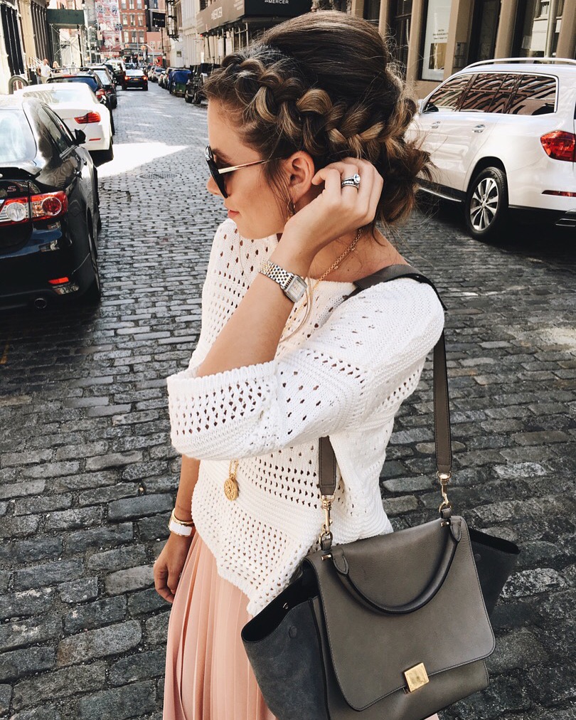 Braided Updo  The Teacher Diva: a Dallas Fashion Blog featuring