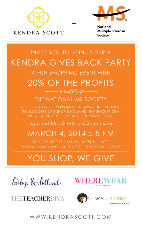Kendra Gives Back Event | 3.4.14