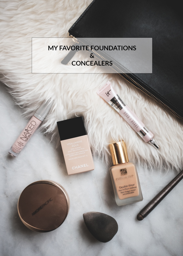 Favorite Foundations & Concealers