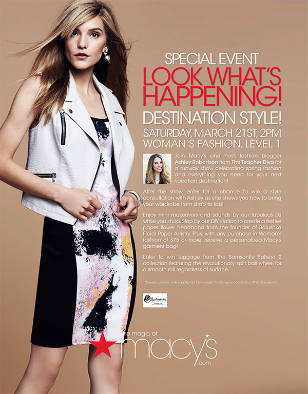 Macy's Event Poster