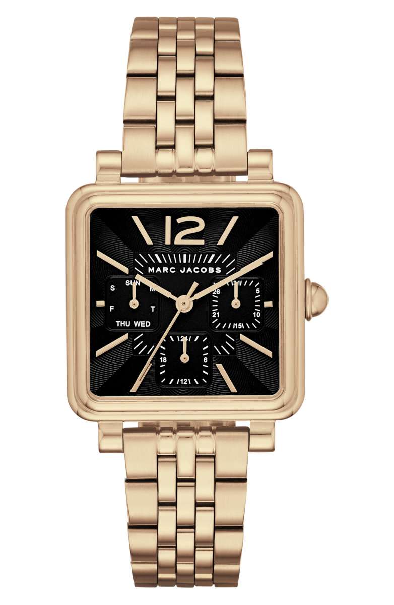 Marc Jacobs Square Vic Bracelet Watch