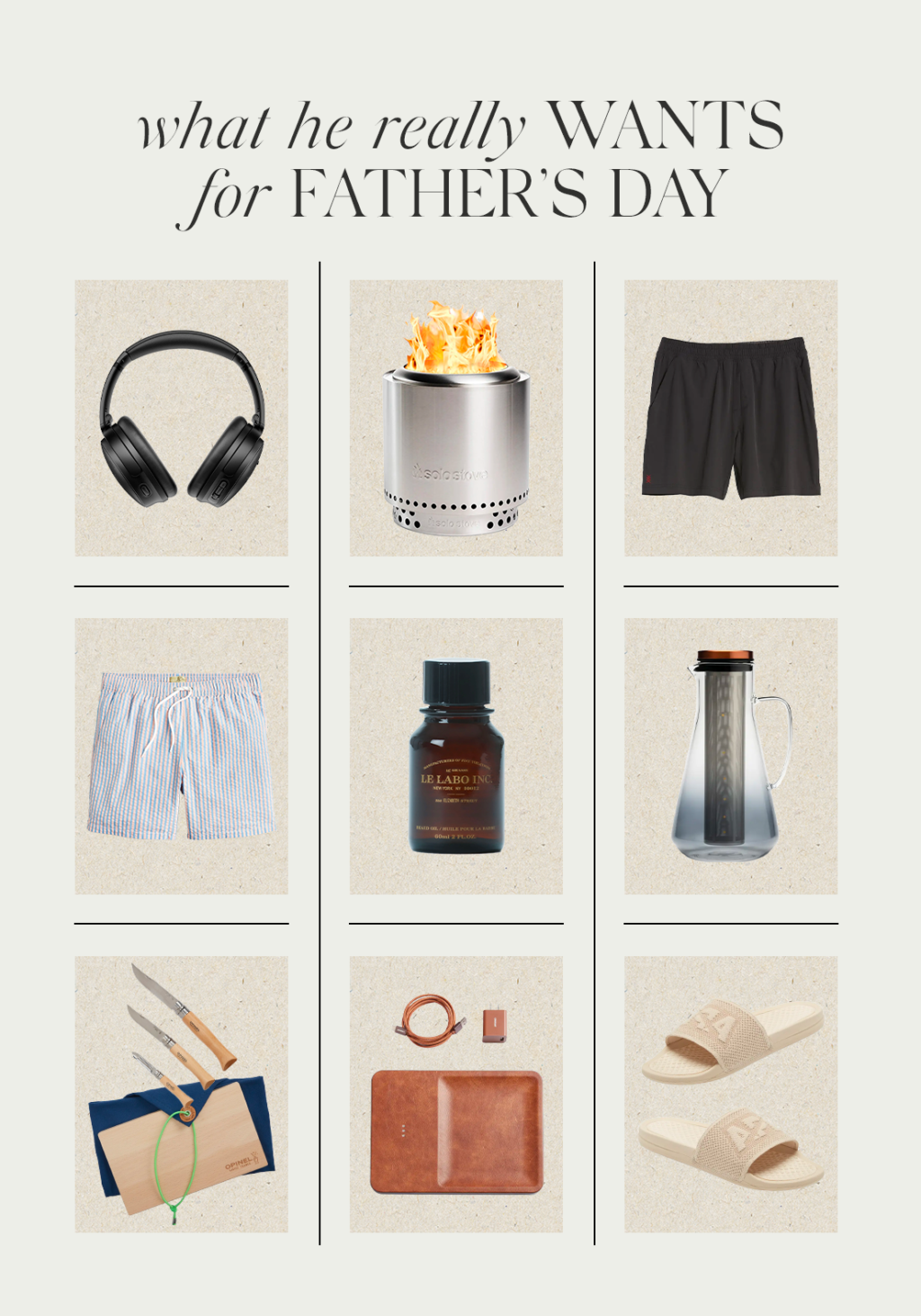 What He Really Wants for Father’s Day