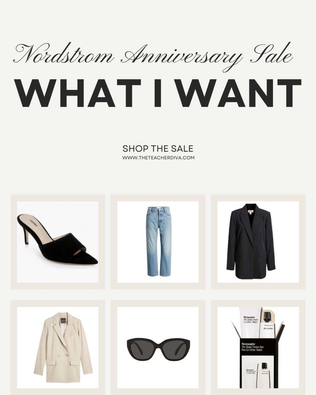 What I Want from the Nordstrom Anniversary Sale 2023