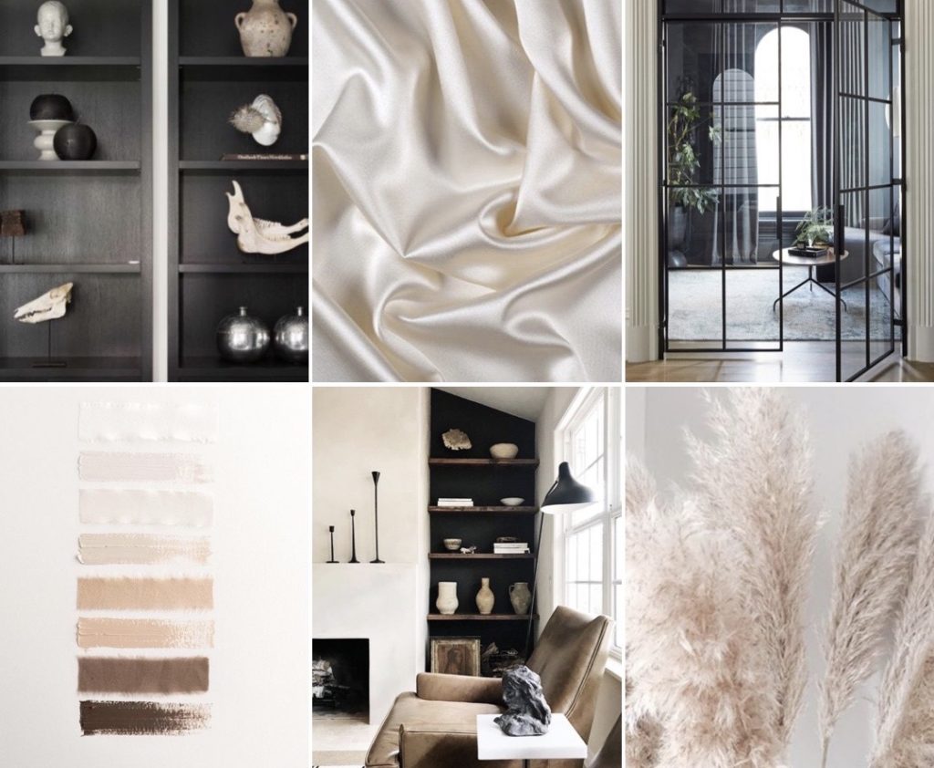 neutral mood board