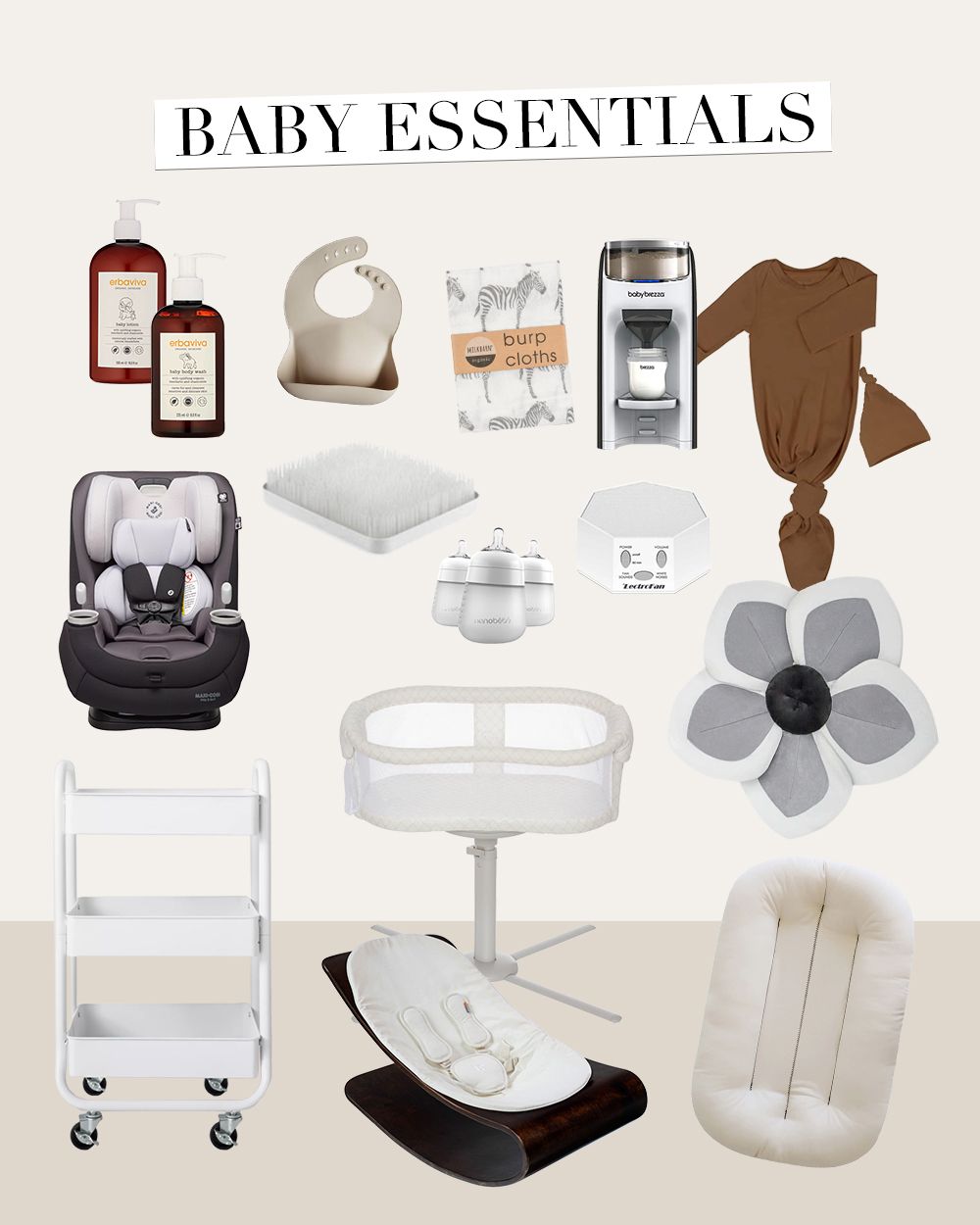 My List of Baby Essentials After Having Two Kids