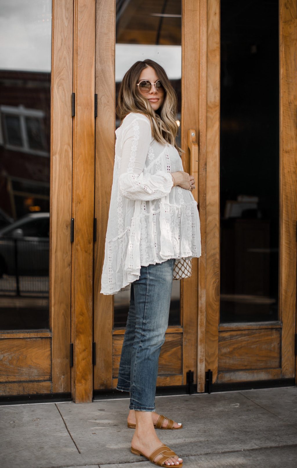 The White Lace Tunic You Can Wear Now and Later This Summer  The Teacher  Diva: a Dallas Fashion Blog featuring Beauty & Lifestyle