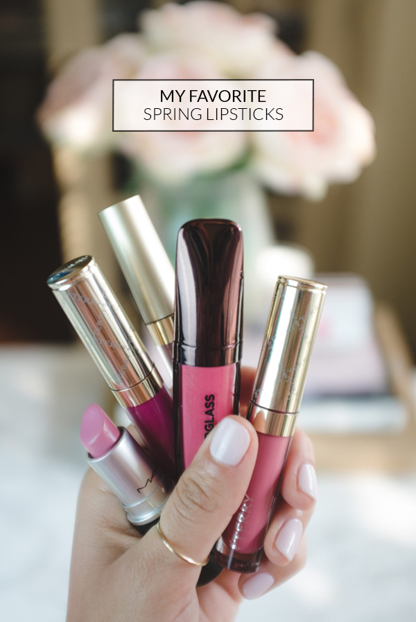 My Favorite Spring Lipsticks