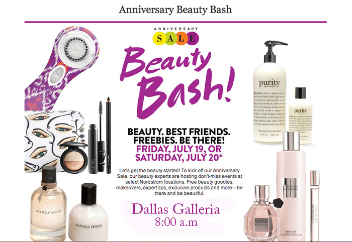 Join Me + Nordstrom Beauty Bash