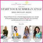 Elaine Turner & Kendra Scott Event