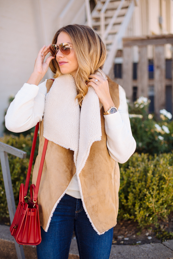 Shearling-Vest