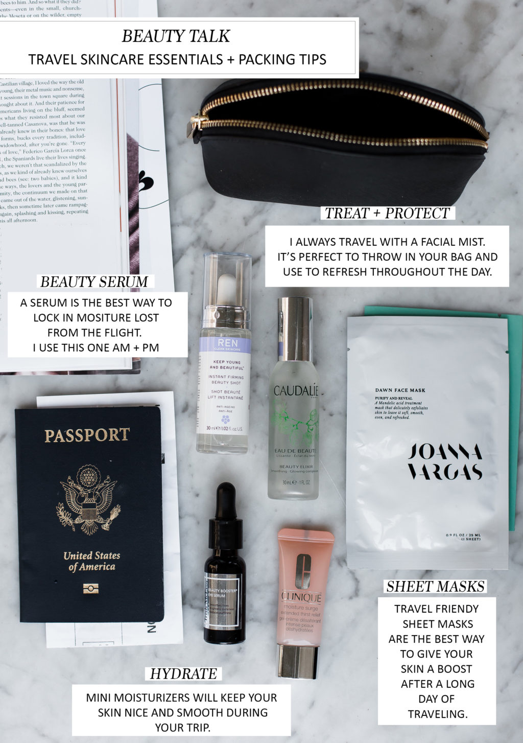 Travel outlet beauty products