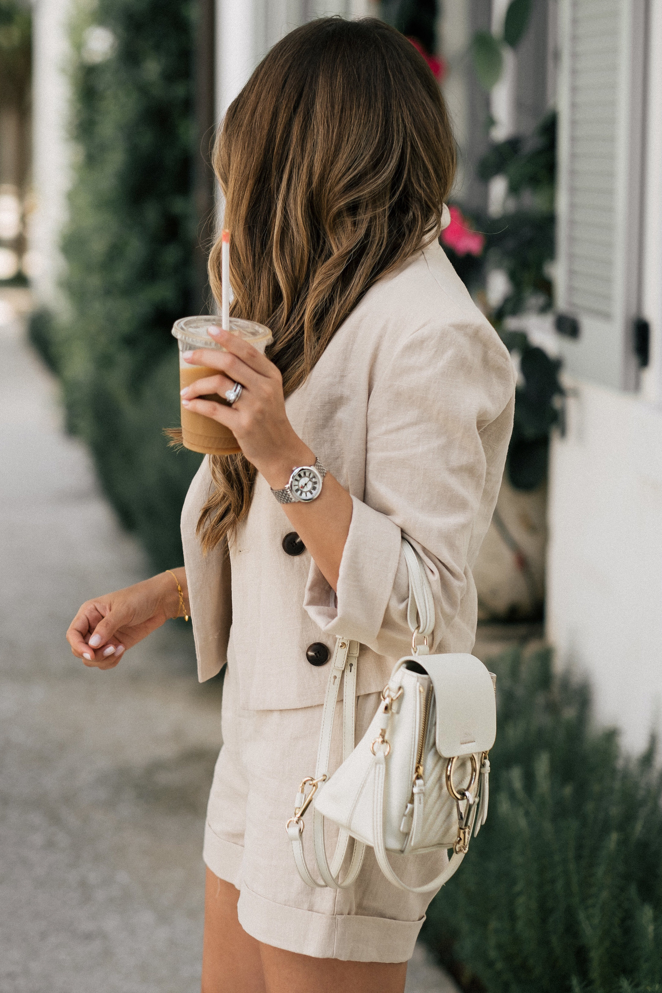 My Favorite Shorts and a New Linen Blazer - Wardrobe Oxygen