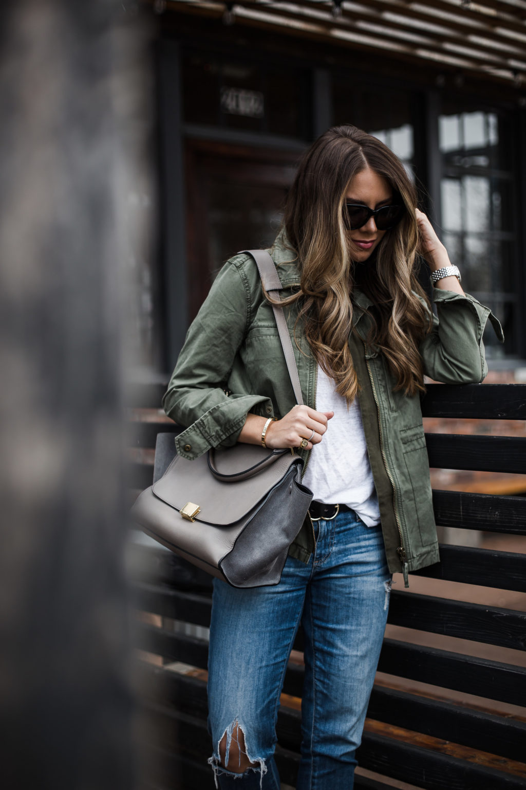 5 Ways to Style Your Army Green Jacket | The Teacher Diva: a Dallas ...