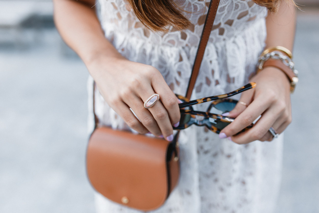 Ashley Robertson wearing Kendra Scott Arielle Ring 