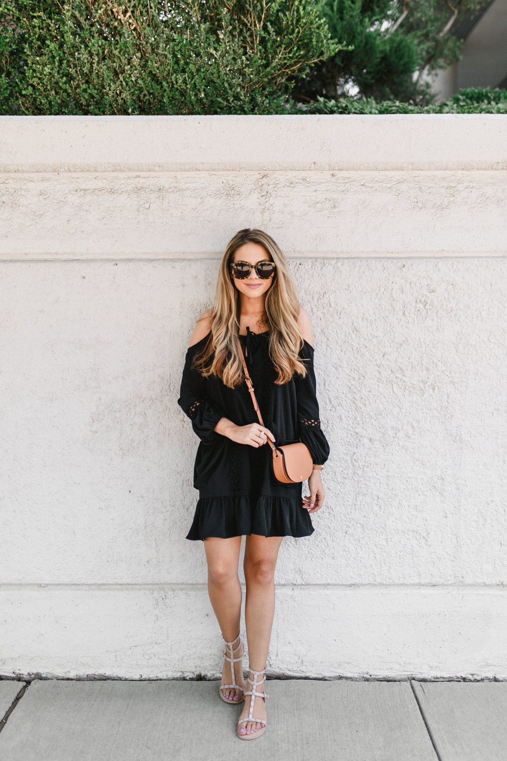 Black Off The Shoulder Dress