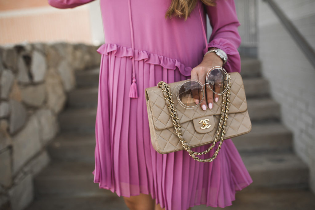 Pink Party Dress  The Teacher Diva: a Dallas Fashion Blog featuring Beauty  & Lifestyle