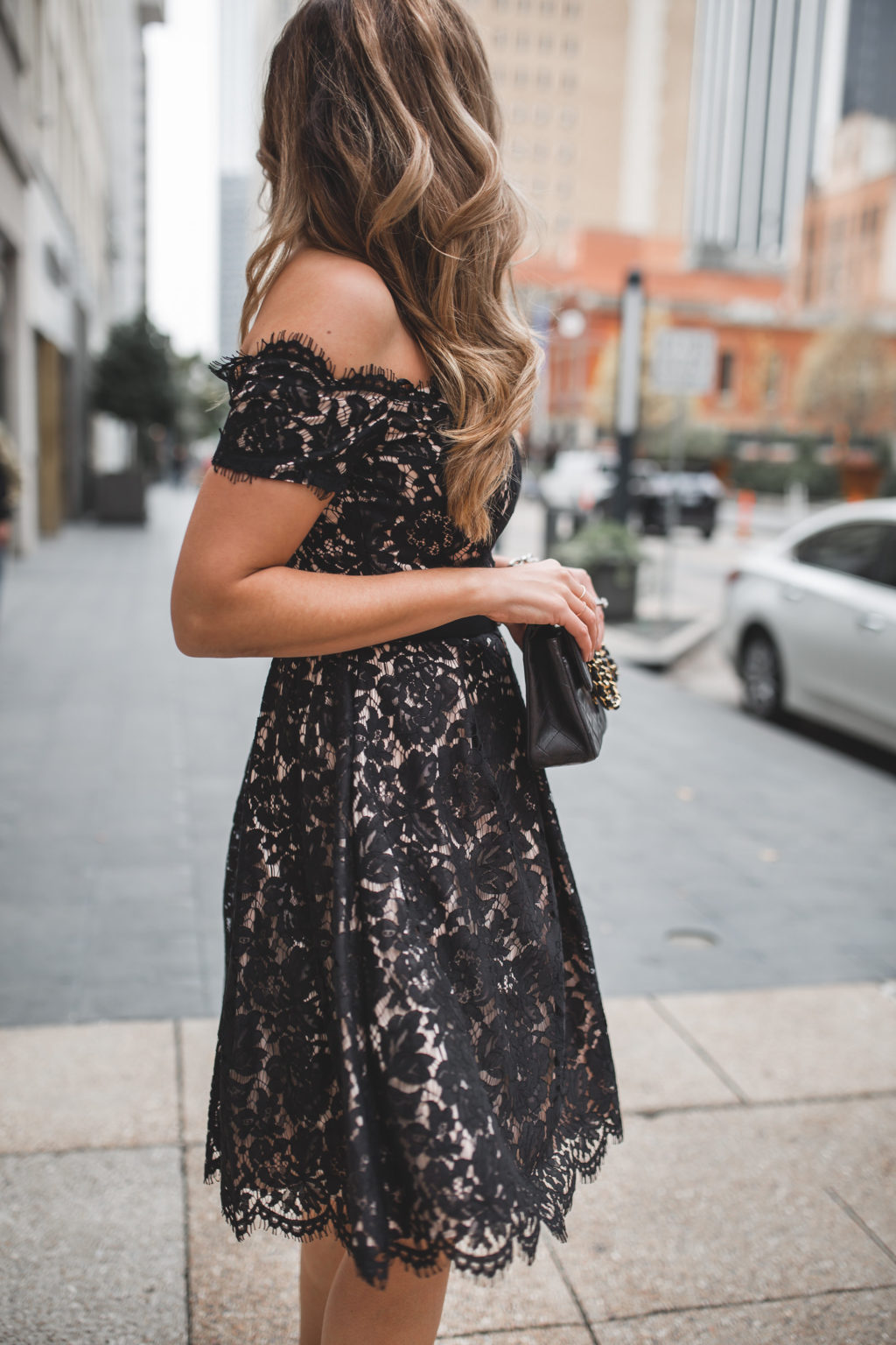 Lace Dress for the Holiday Party