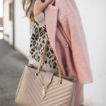 Leopard Sweater & Pink Coat