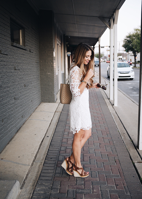 White Lace Dress