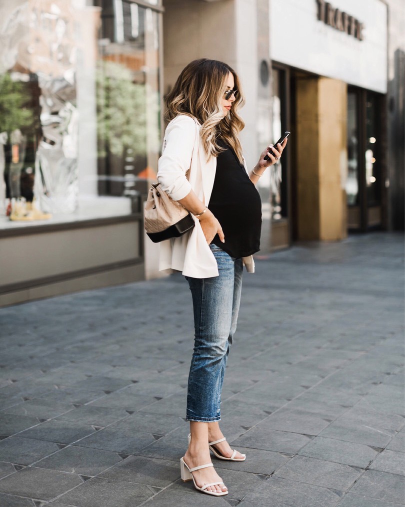 maternity date night outfit
