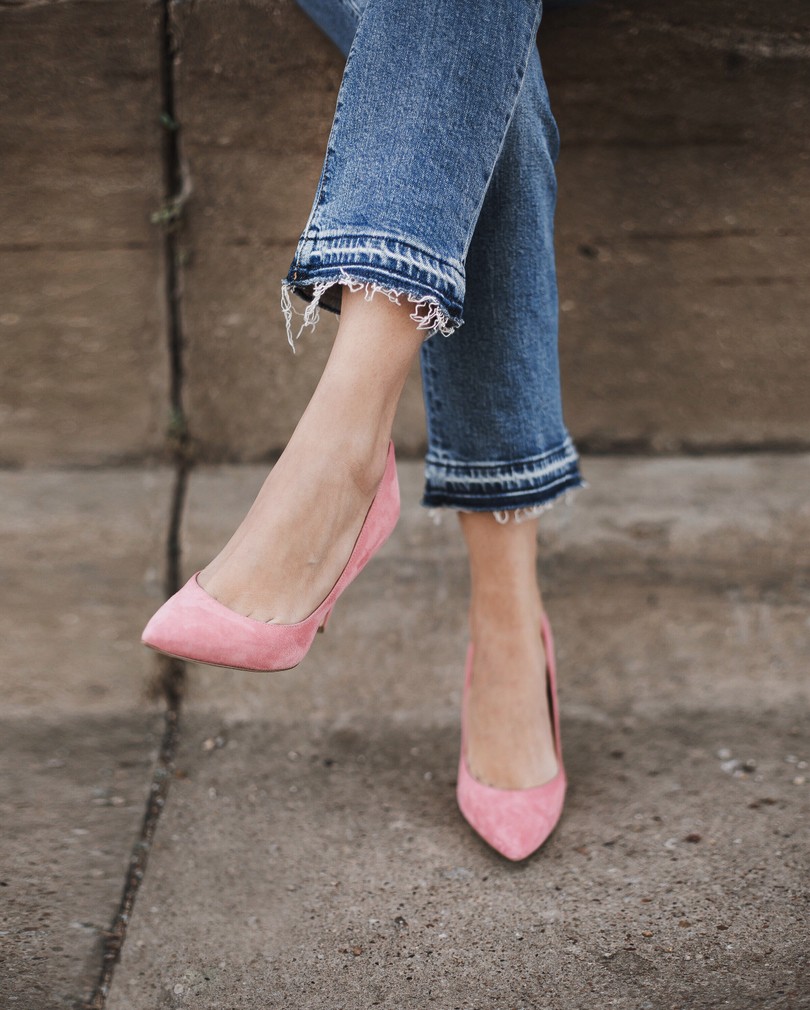 Sam Edelman Pink Lemonade Pumps