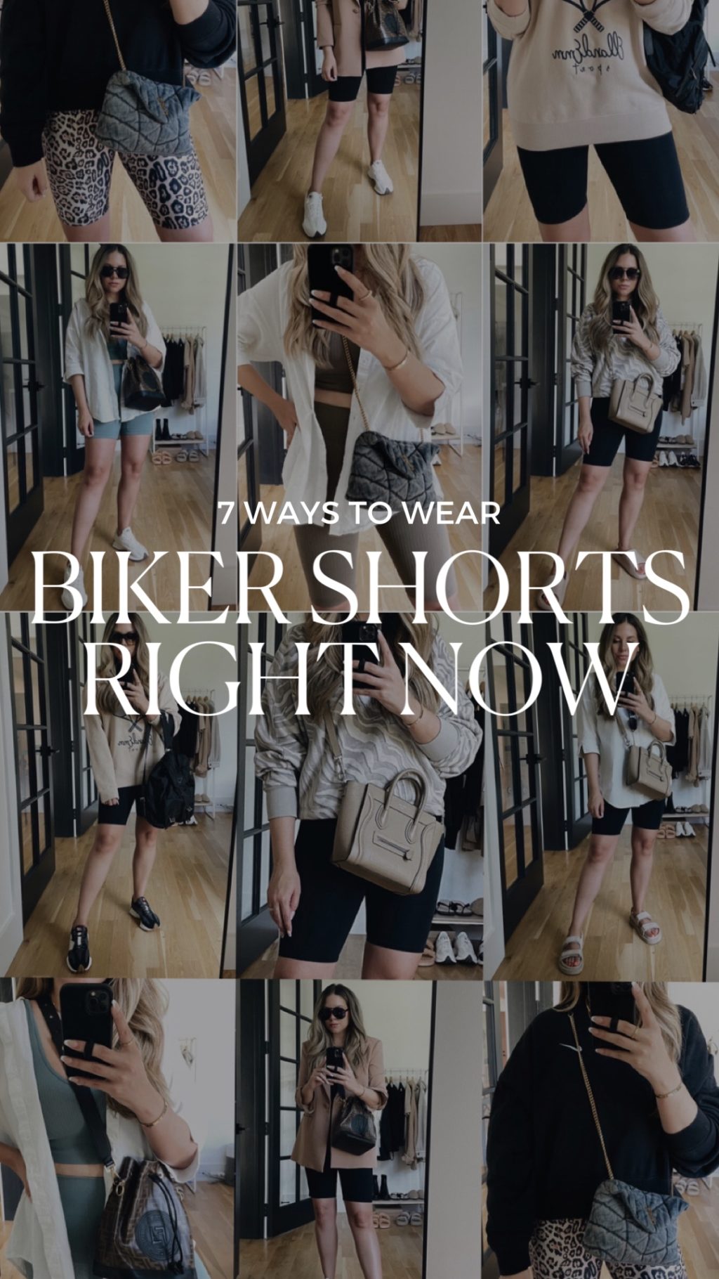 7 WAYS TO WEAR BIKER SHORTS RIGHT NOW