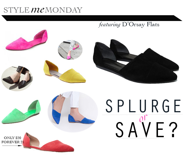 Style Me Monday | d’Orsay Flats