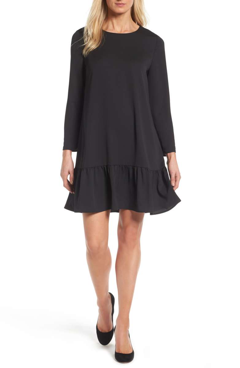 Halogen Button Back Ruffle Dress Nordstrom Anniversary Sale Pick