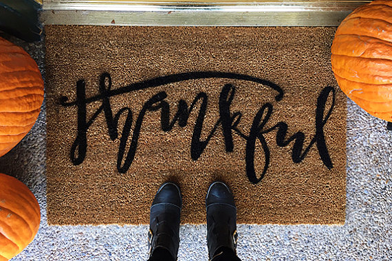 thankful doormat