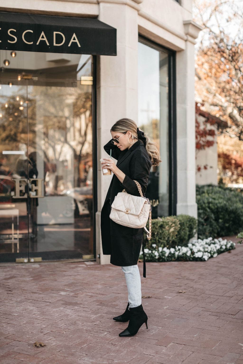 chanel 19 bag street style