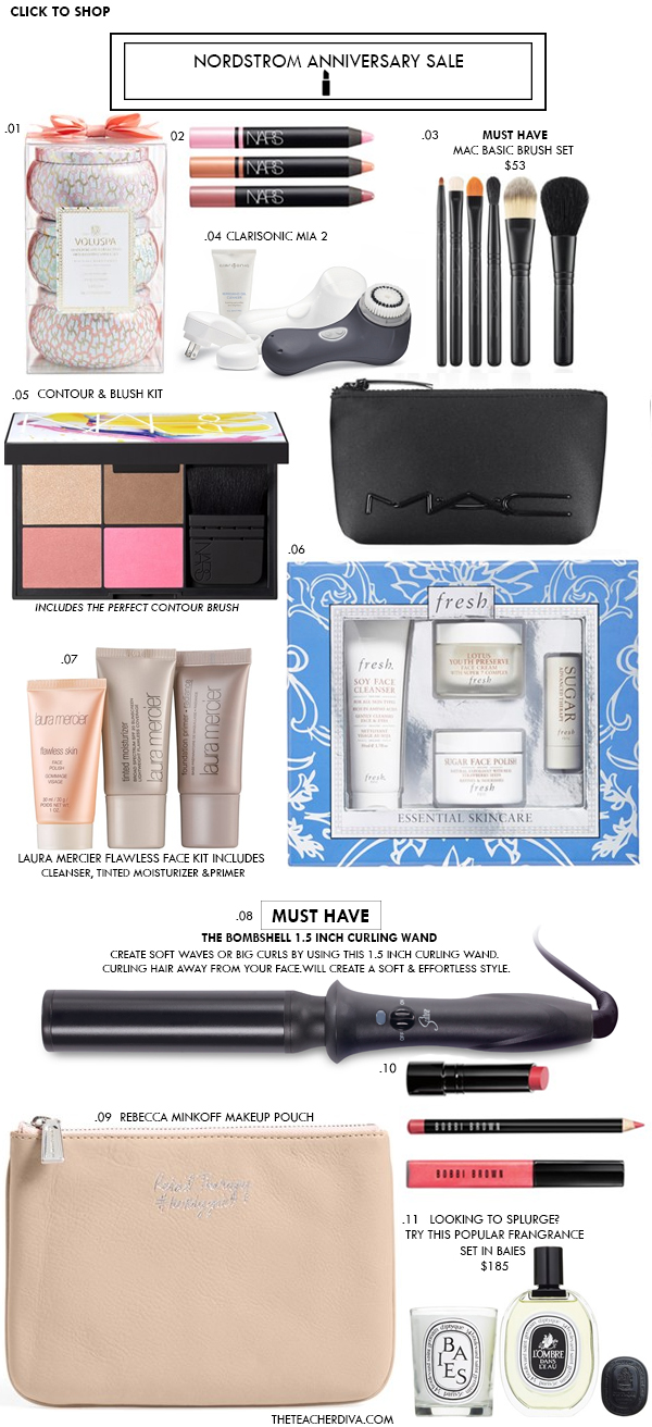 Nordstrom Anniversary Sale Beauty Exclusives 2015