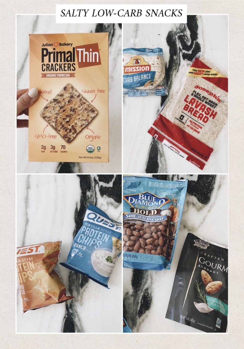 salty low carb snacks