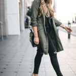 Army Green Trench Coat