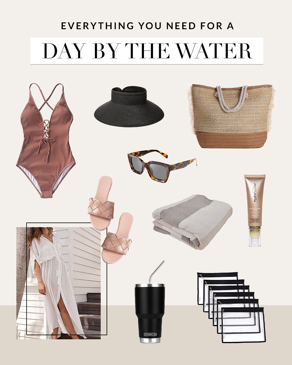 Everything You Need for a Day By the Water