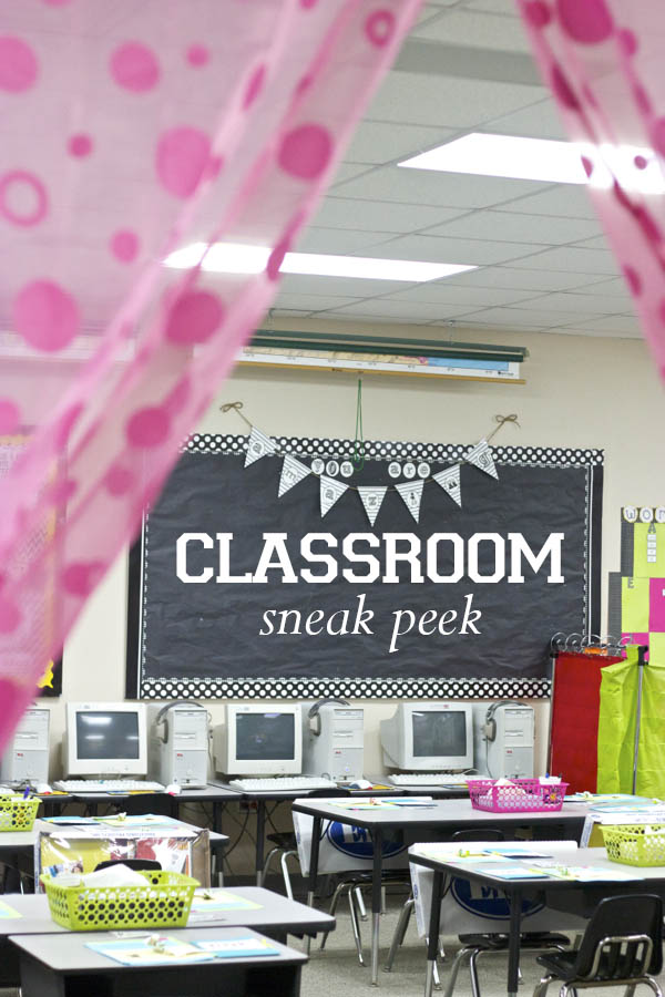 1st Grade Classroom Sneak Peek