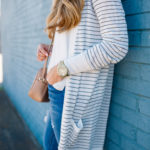 Striped Maxi Cardigan