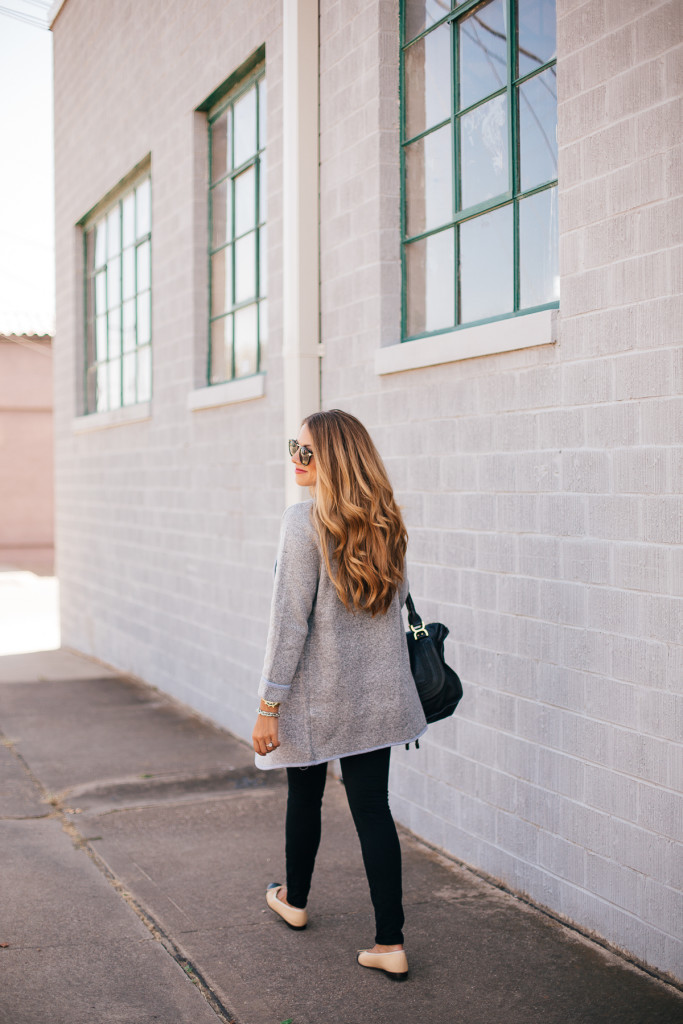 Grey and Black Outfit