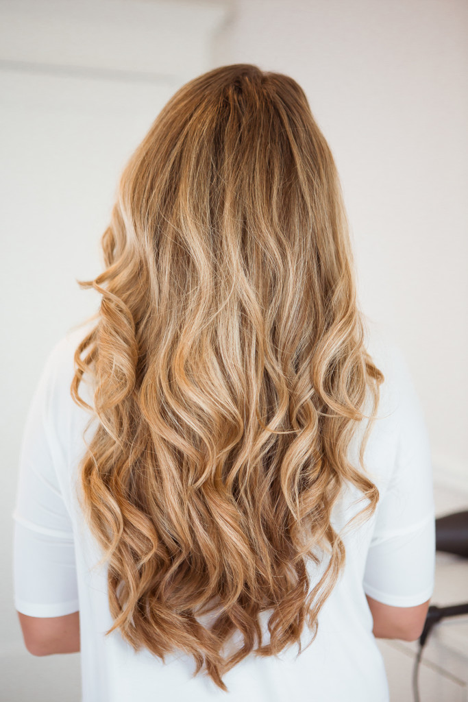 Long smooth curls 