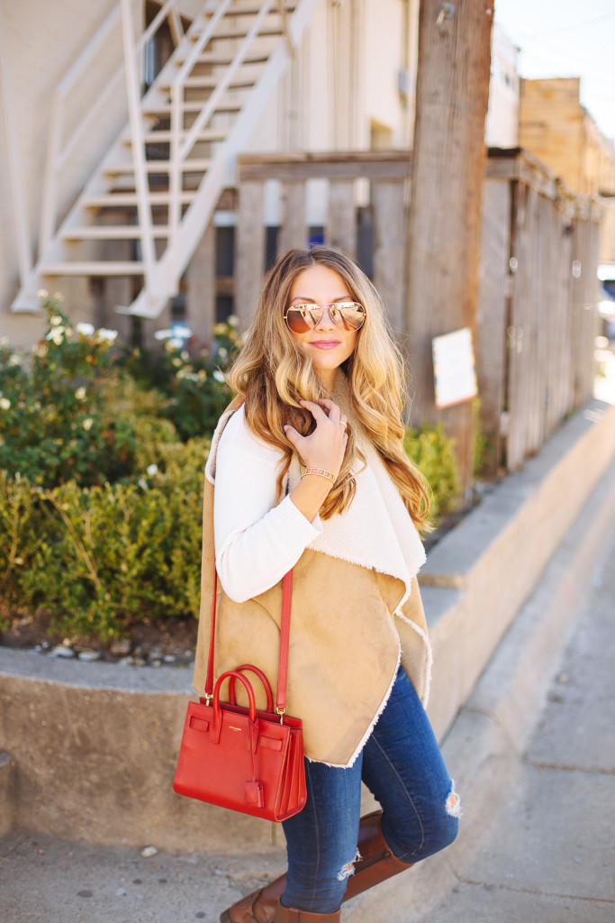 red crossbody