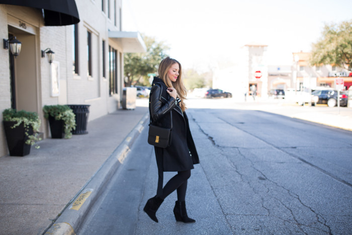 leather coat 